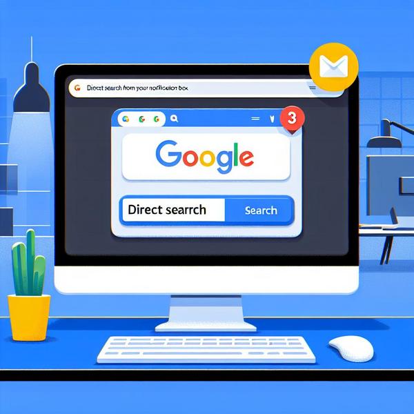 Nouveauté Google : Recherche Directe Depuis Votre Boîte de Notifications